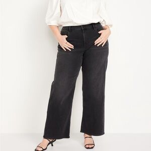 Old Navy High-Waisted Wow Wide Leg Jeans sz 20